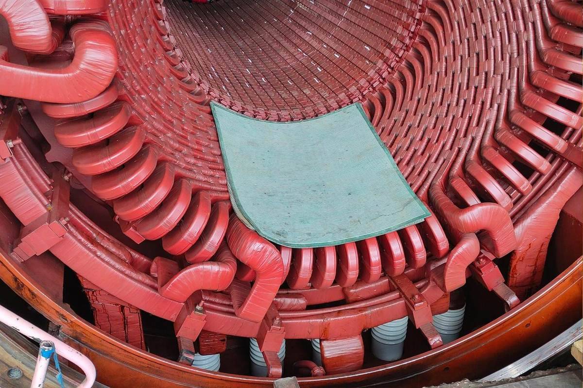 balanceo dinamico de rotor de generador