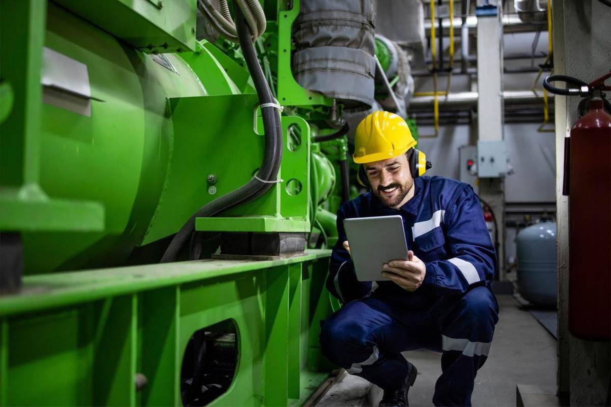 mantenimiento de motor sincrono de gran potencia en media tension